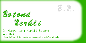 botond merkli business card